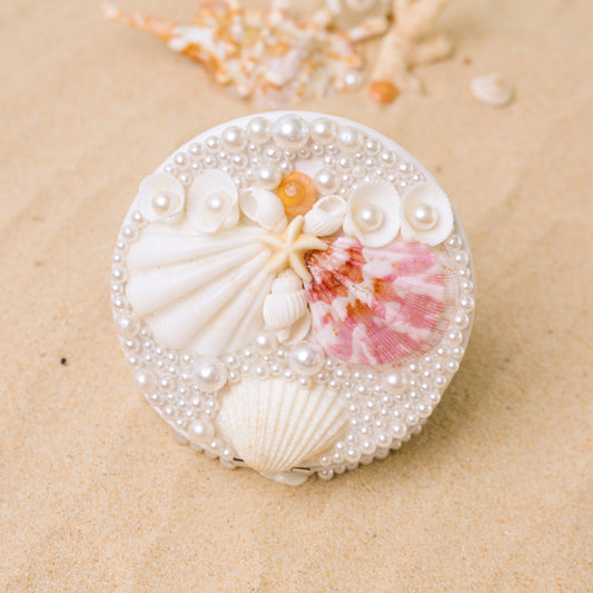 Seashell Compact Mirror