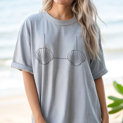 Unisex Seashell Graphic T-Shirt