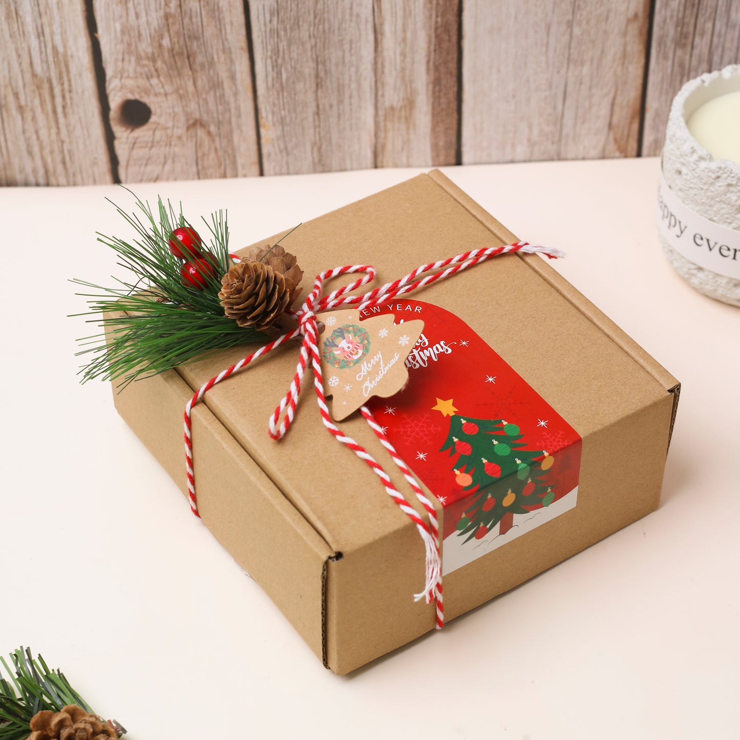[9 Products] Christmas Seashell Gift Set – Handmade Holiday Beach-Inspired Gift Box