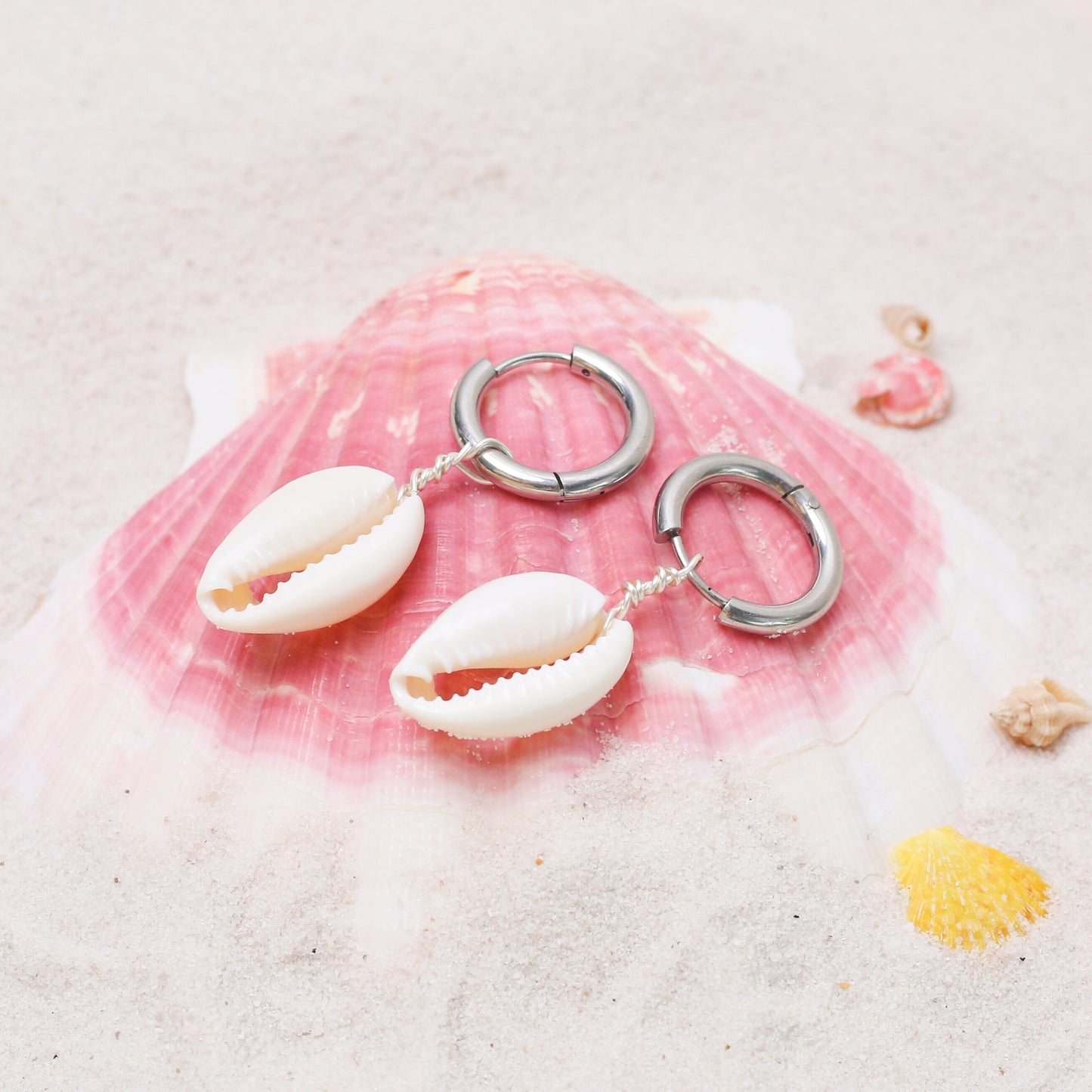 Coastal Hoop Earrings