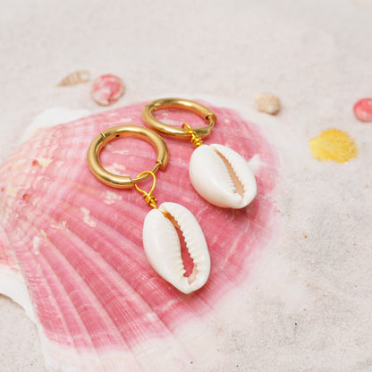 Coastal Hoop Earrings