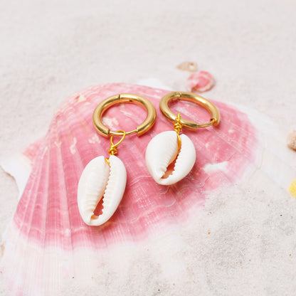 Coastal Hoop Earrings