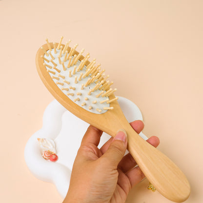 Boho Seashell Hairbrush