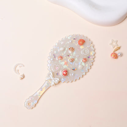 Mini Seashell Handheld Mirror