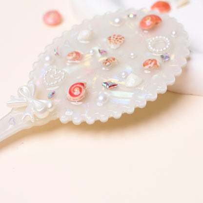 Mini Seashell Handheld Mirror