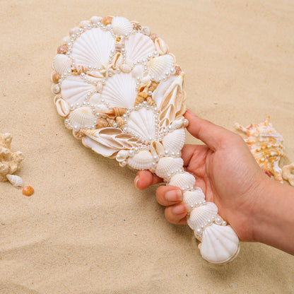 Seashell Handle Mirror