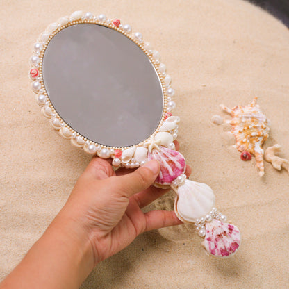 Seashell Handle Mirror
