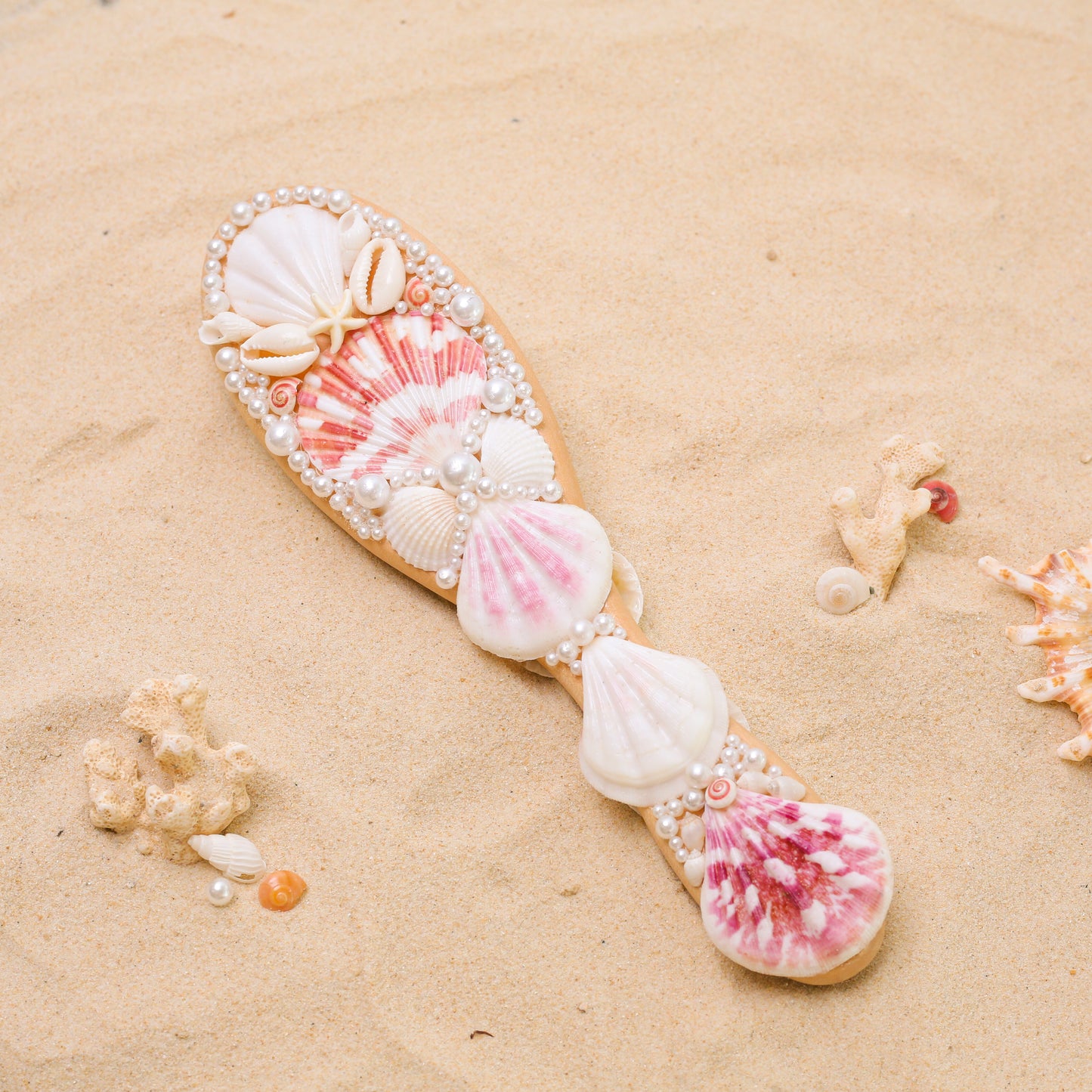 Seashell Hair Brush