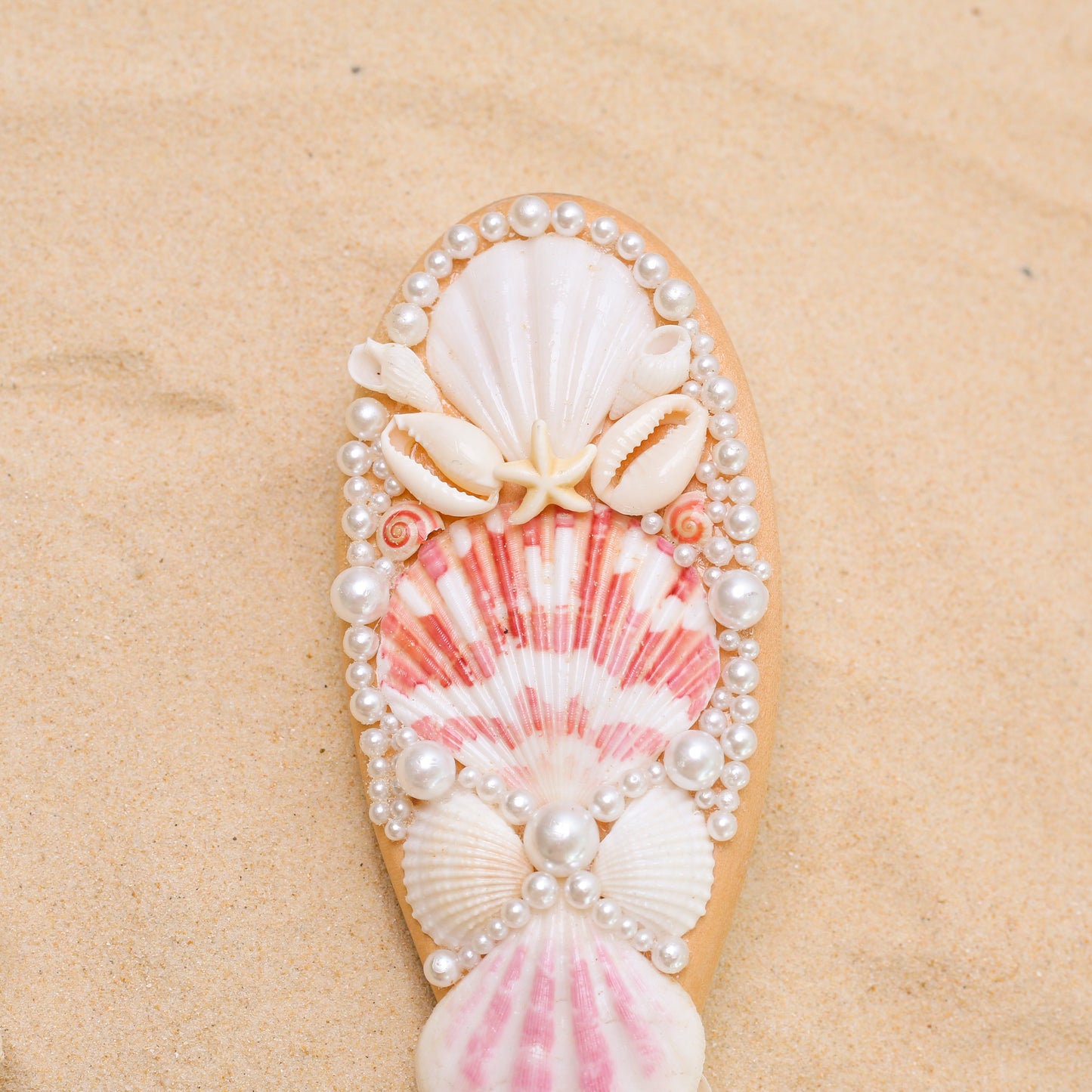 Seashell Hair Brush