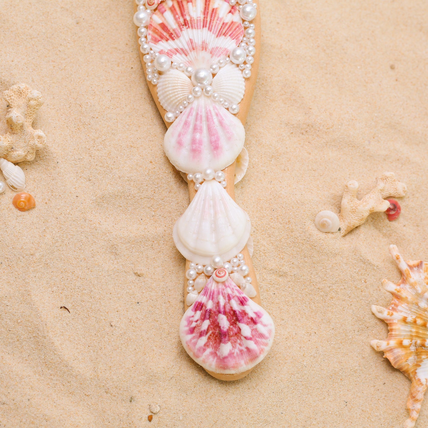 Seashell Hair Brush