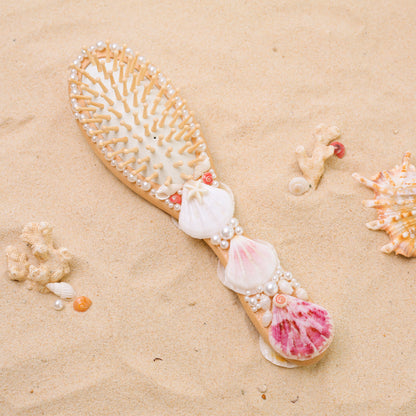 Seashell Hair Brush