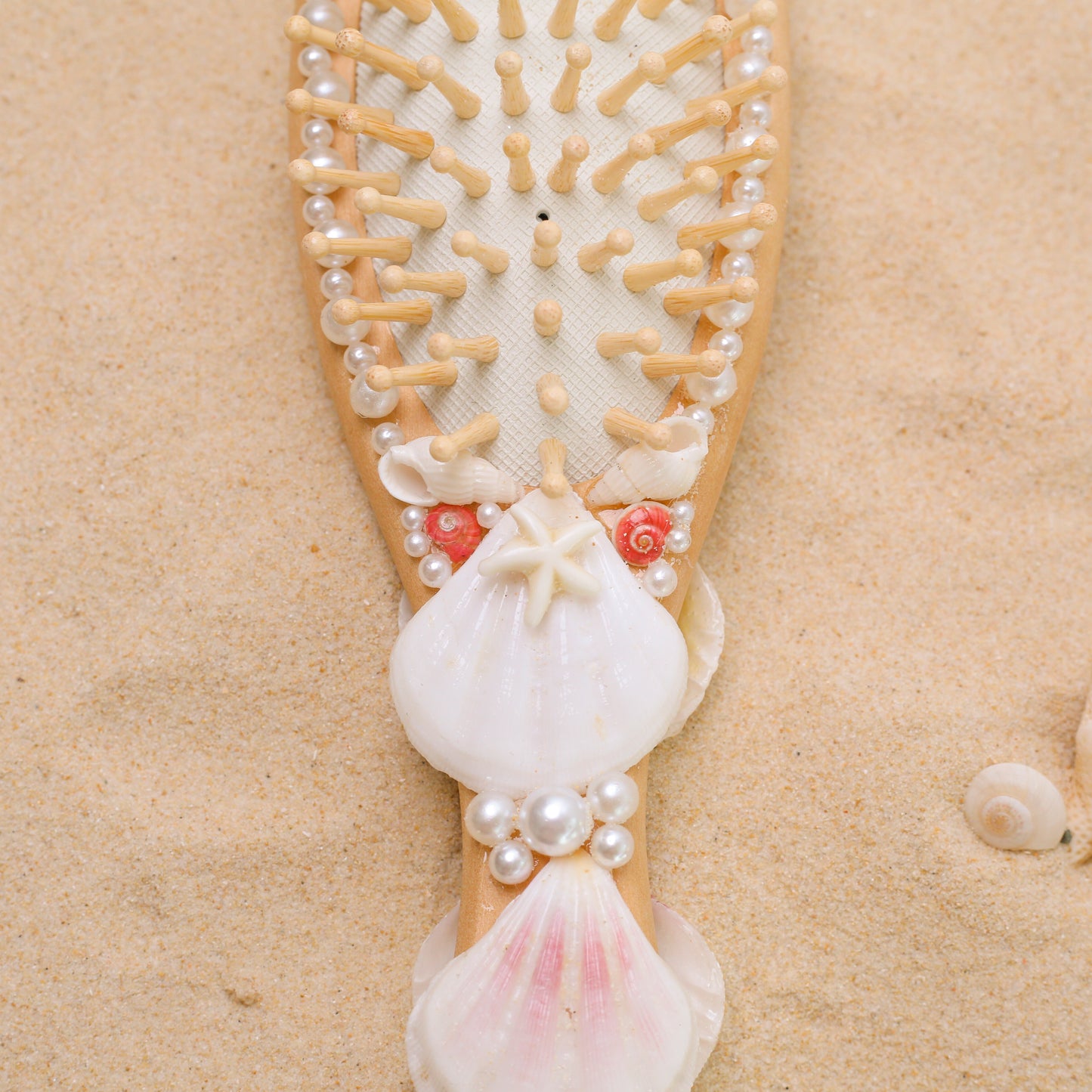 Seashell Hair Brush