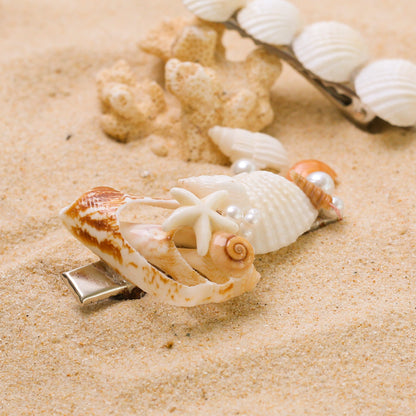 SeaShell Mini Clip Set (2pcs)