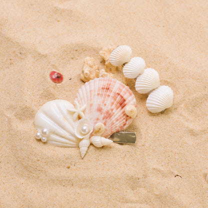 SeaShell Mini Clip Set (2pcs)