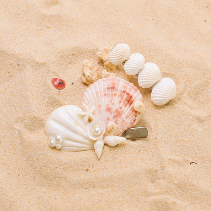 SeaShell Mini Clip Set (2pcs)