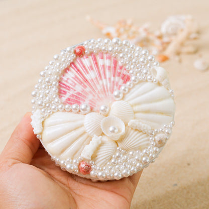 Seashell Compact Mirror