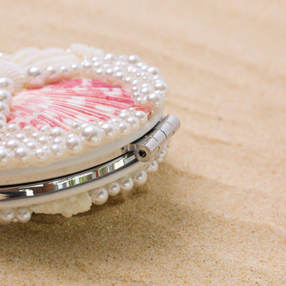 Seashell Compact Mirror