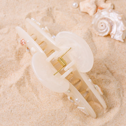 Coastal Charm Seashell Hair Claw