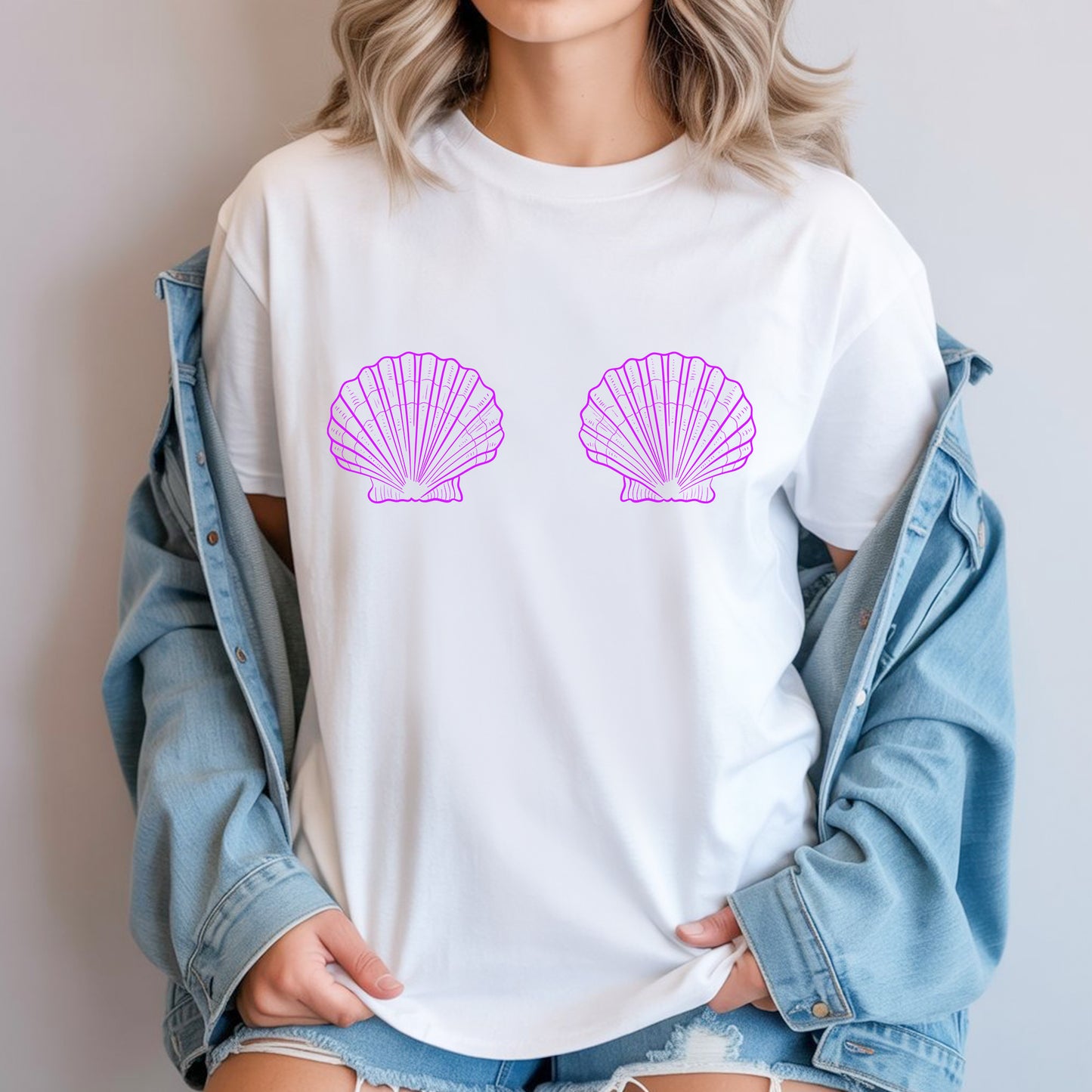 Mermaid Bachelorette T-Shirts: Seashells Last Splash Tee
