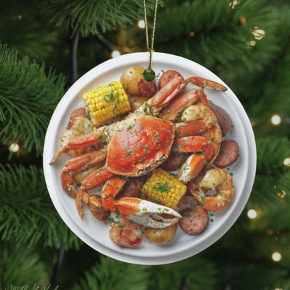 Seafood Boil Ornament