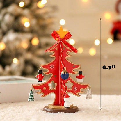 Mini Wooden Christmas Tree