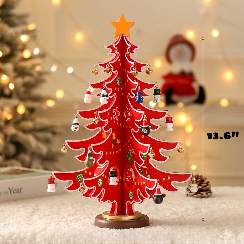 Mini Wooden Christmas Tree