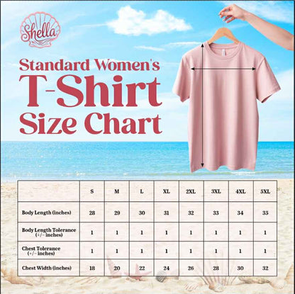 Boho Seashell T-Shirt – Starfish Graphic Tee