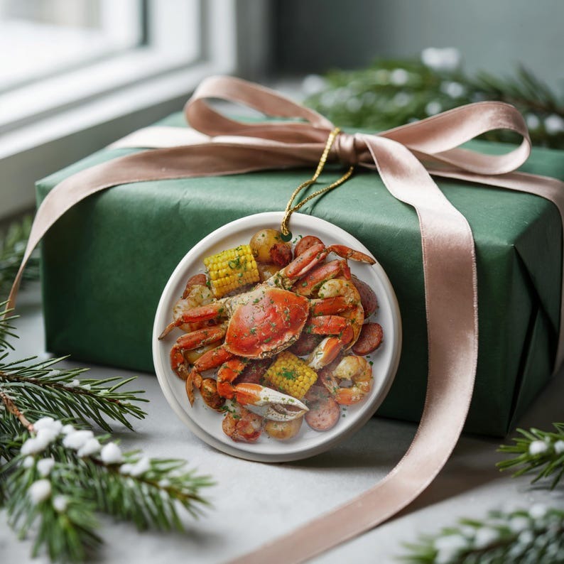 Seafood Boil Ornament