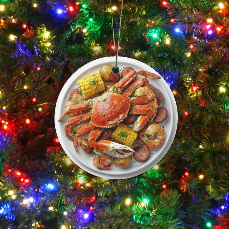 Seafood Boil Ornament