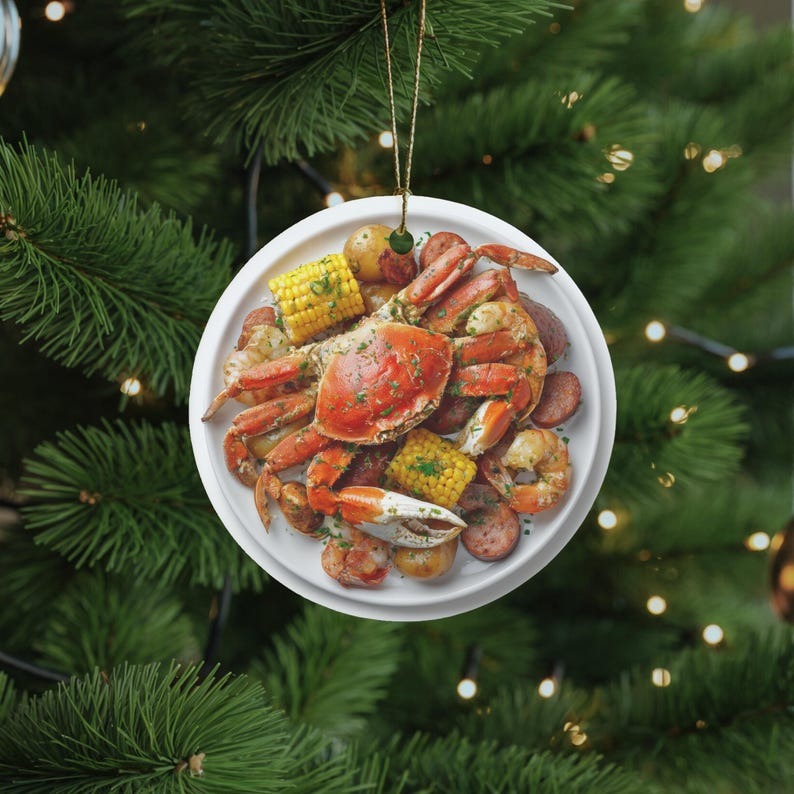 Seafood Boil Ornament