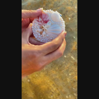 Seashell Compact Mirror