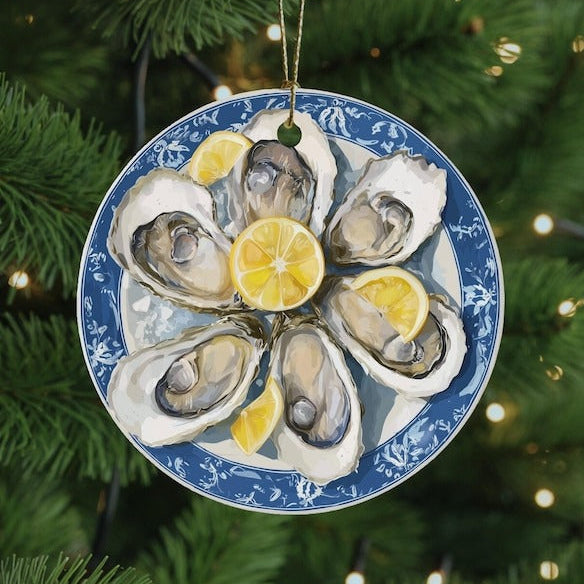Oyster Ornament - Seafood Lover Gift