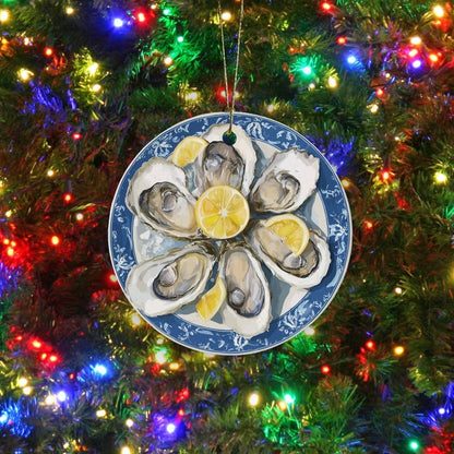 Oyster Ornament - Seafood Lover Gift