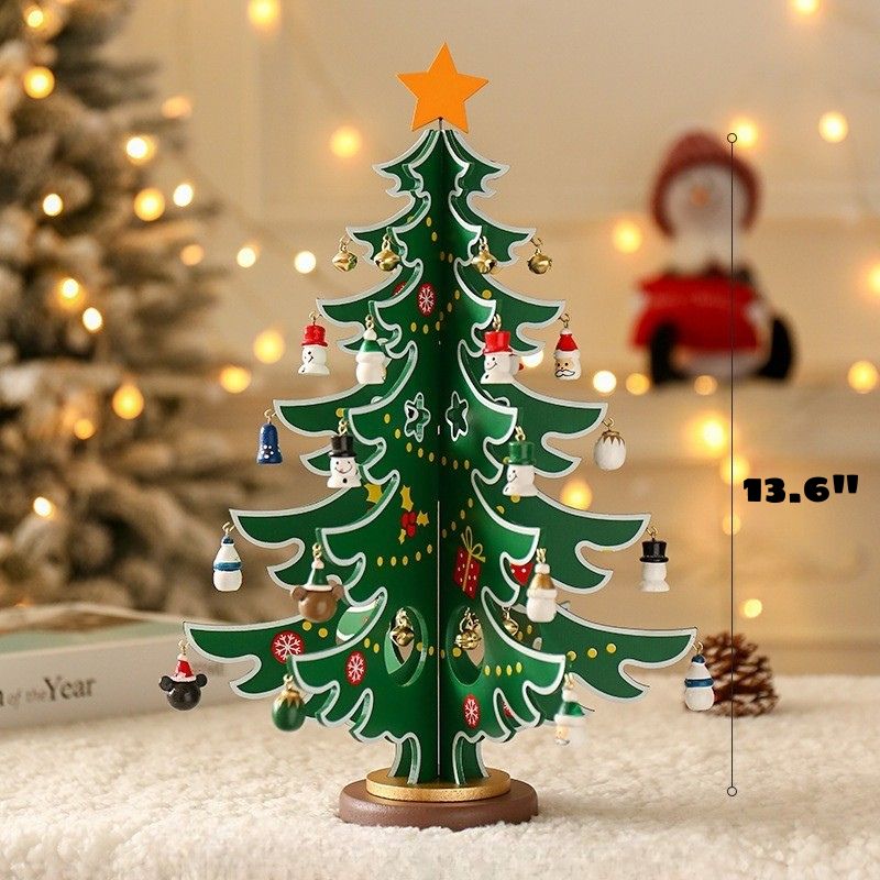 Mini Wooden Christmas Tree